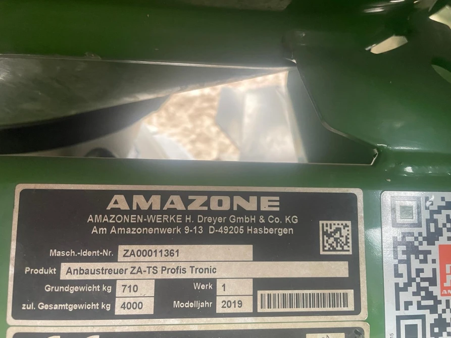Amazone minerālmēslu kaisītājs