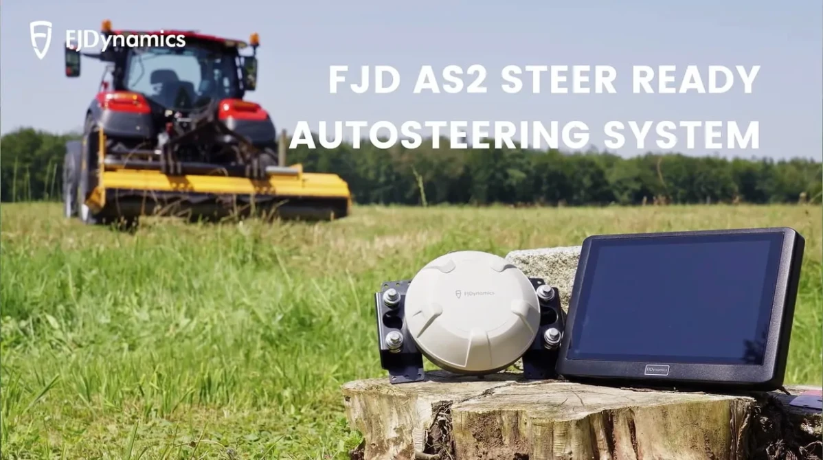 FJDynamics automātiskā stūrēšanas sistēma ar navigācijas sagatavi