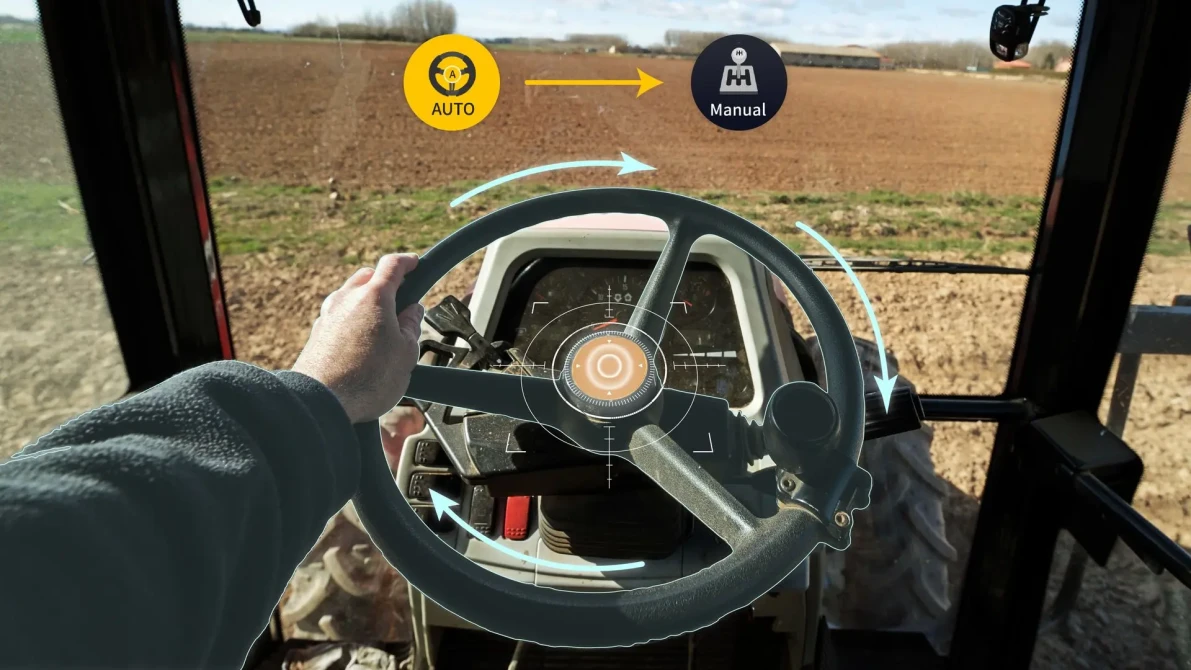 FJDynamics automātiskā stūrēšanas sistēma ar navigācijas sagatavi