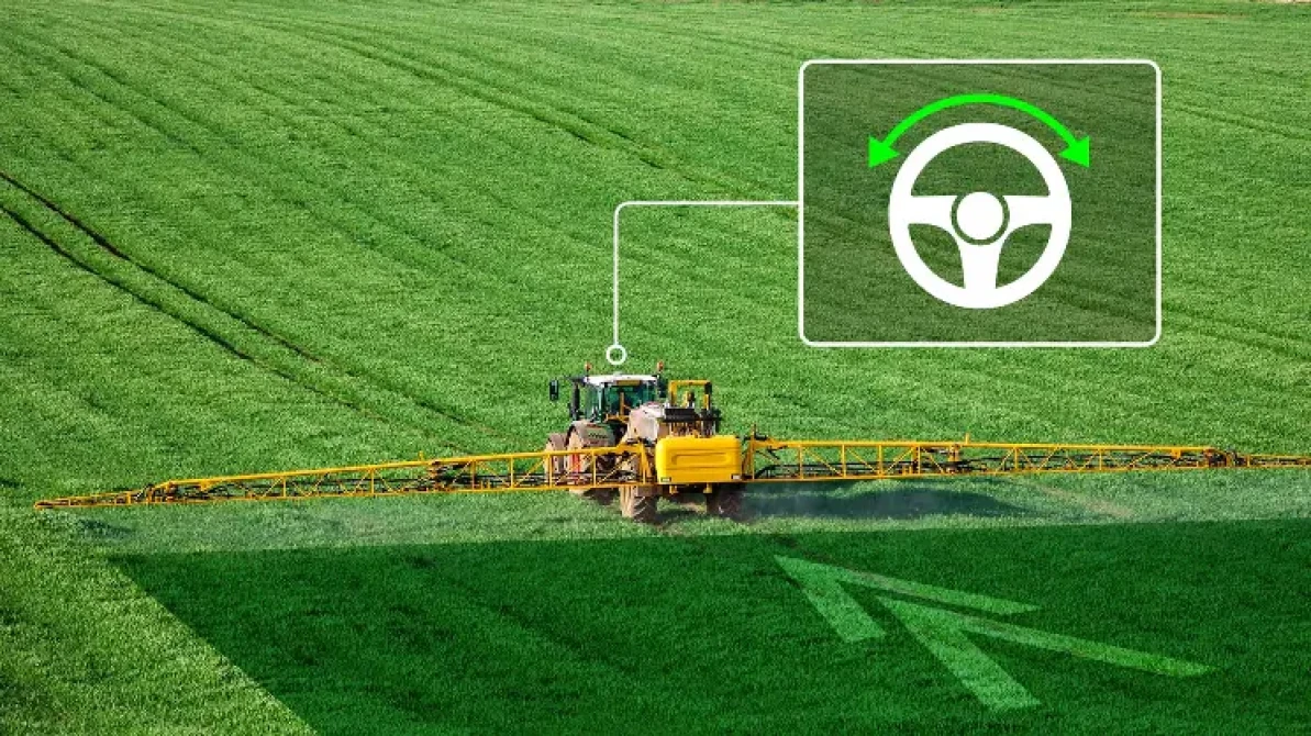 FJDynamics automātiskā stūrēšanas sistēma precīzai miglošanai