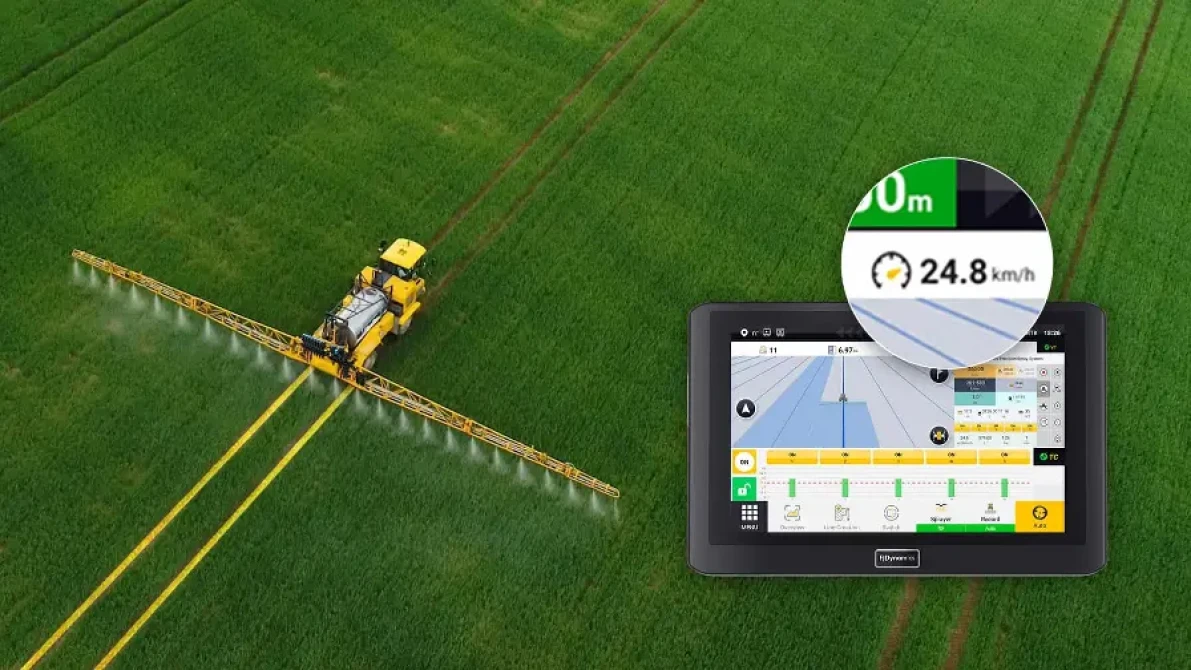 FJDynamics automātiskā stūrēšanas sistēma precīzai miglošanai