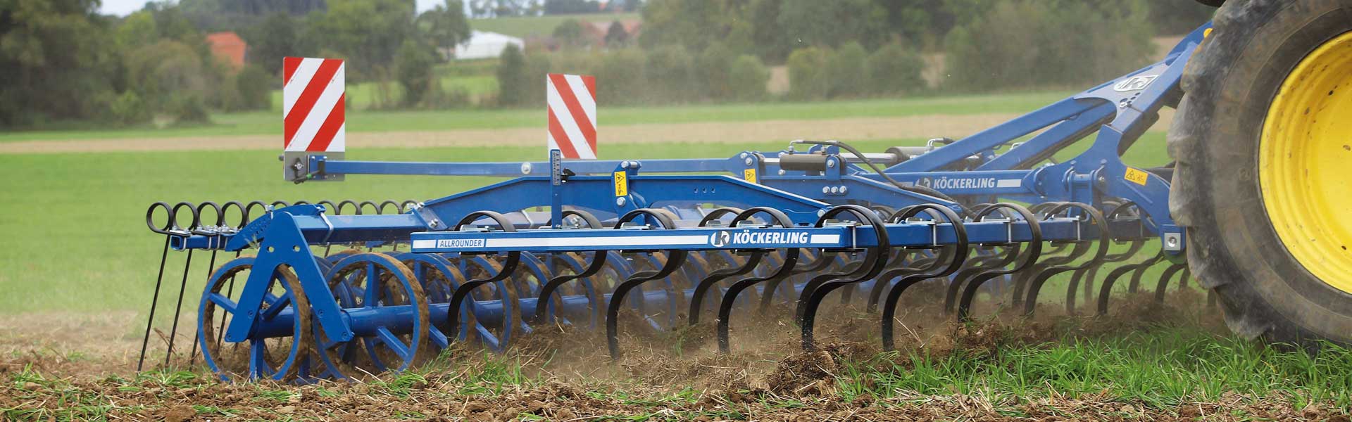 Kockerling allrounder lauksaimniecības tehnika uz lauka